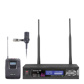Parallel Lapel wireless system package. LCD menu driven display, balanced XLR output 650MHz